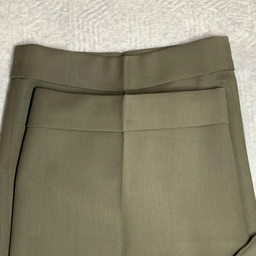 Italian Wool Pleated Trousers 38 Classic Tailored 28.5 Inseam